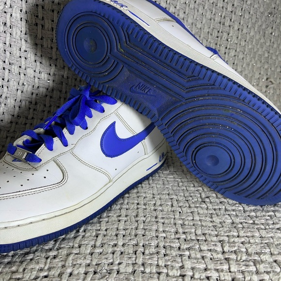 [DH7561-104] Mens Nike Air Force 1 Low '07 'Medium Blue' - Picture 3 of 7
